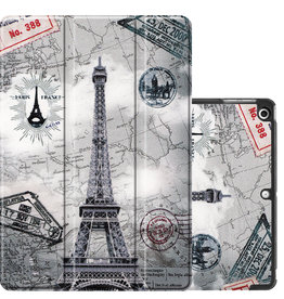 NoXx NoXx iPad 10.2 2021 hoesje - Eiffeltoren