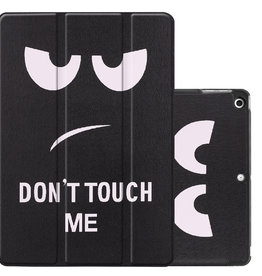 NoXx NoXx iPad 10.2 2021 hoesje - Don't Touch Me