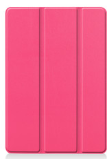 Nomfy Hoes Geschikt voor iPad 10.2 2021 Hoes Tri-fold Tablet Hoesje Case - Hoesje Geschikt voor iPad 9 Hoesje Hardcover Bookcase - Roze