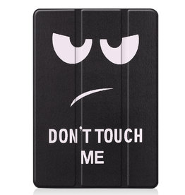 Nomfy Nomfy iPad 10.2 2021 hoesje - Don't Touch Me