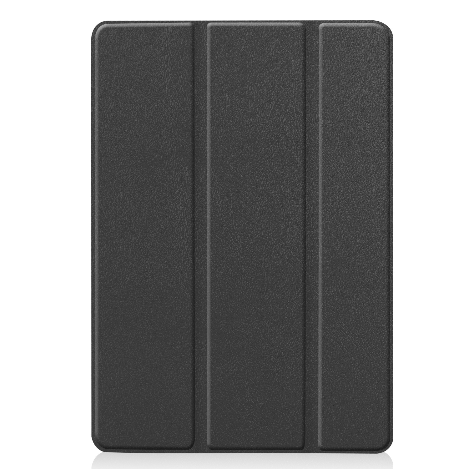 Nomfy Hoes Geschikt voor iPad 10.2 2021 Hoes Tri-fold Tablet Hoesje Case - Hoesje Geschikt voor iPad 9 Hoesje Hardcover Bookcase - Zwart