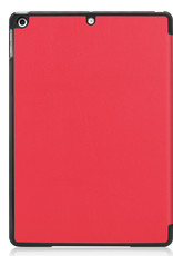 Nomfy iPad 10.2 2019 Hoesje Book Case Hoes - iPad 10.2 2019 Hoes Hardcover Case Hoesje - Rood