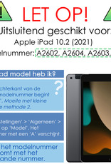 NoXx Screenprotector Geschikt voor iPad 9 (10.2 2021) Screenprotector Bescherm Glas Screen Protector