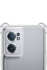 NoXx Hoes Geschikt voor OnePlus Nord CE 2 Hoesje Siliconen Cover Shock Proof Back Case Shockproof Hoes - Transparant