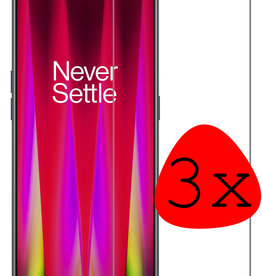 BASEY. BASEY. OnePlus Nord CE 2 Screenprotector Glas - 3 PACK
