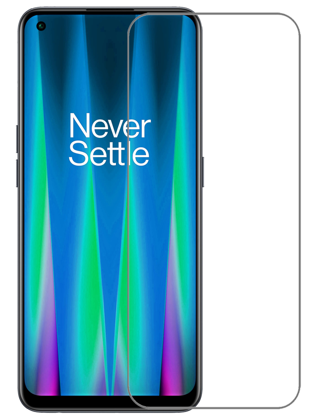 NoXx Screenprotector Geschikt voor OnePlus Nord CE 2 Screenprotector Tempered Glass Gehard Glas Beschermglas