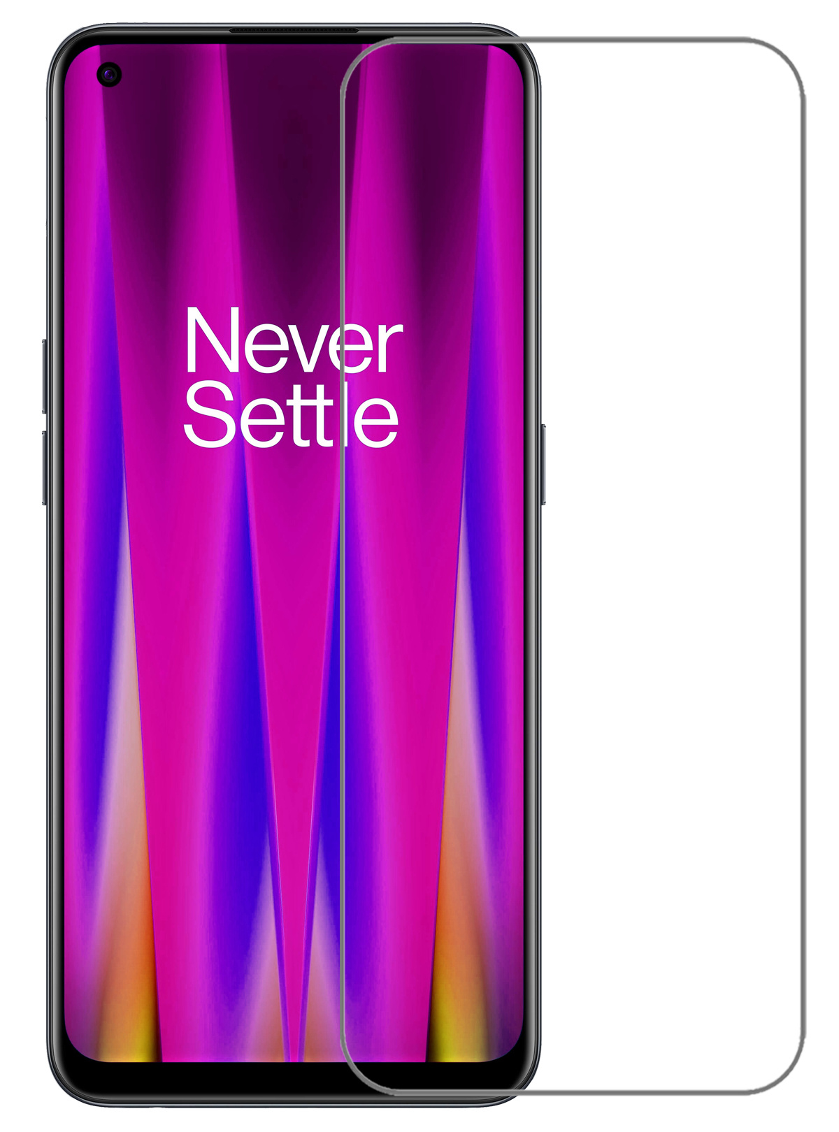 Nomfy Screenprotector Geschikt voor OnePlus Nord CE 2 Screenprotector Bescherm Glas Tempered Glass - Screenprotector Geschikt voor OnePlus Nord CE 2 Screen Protector