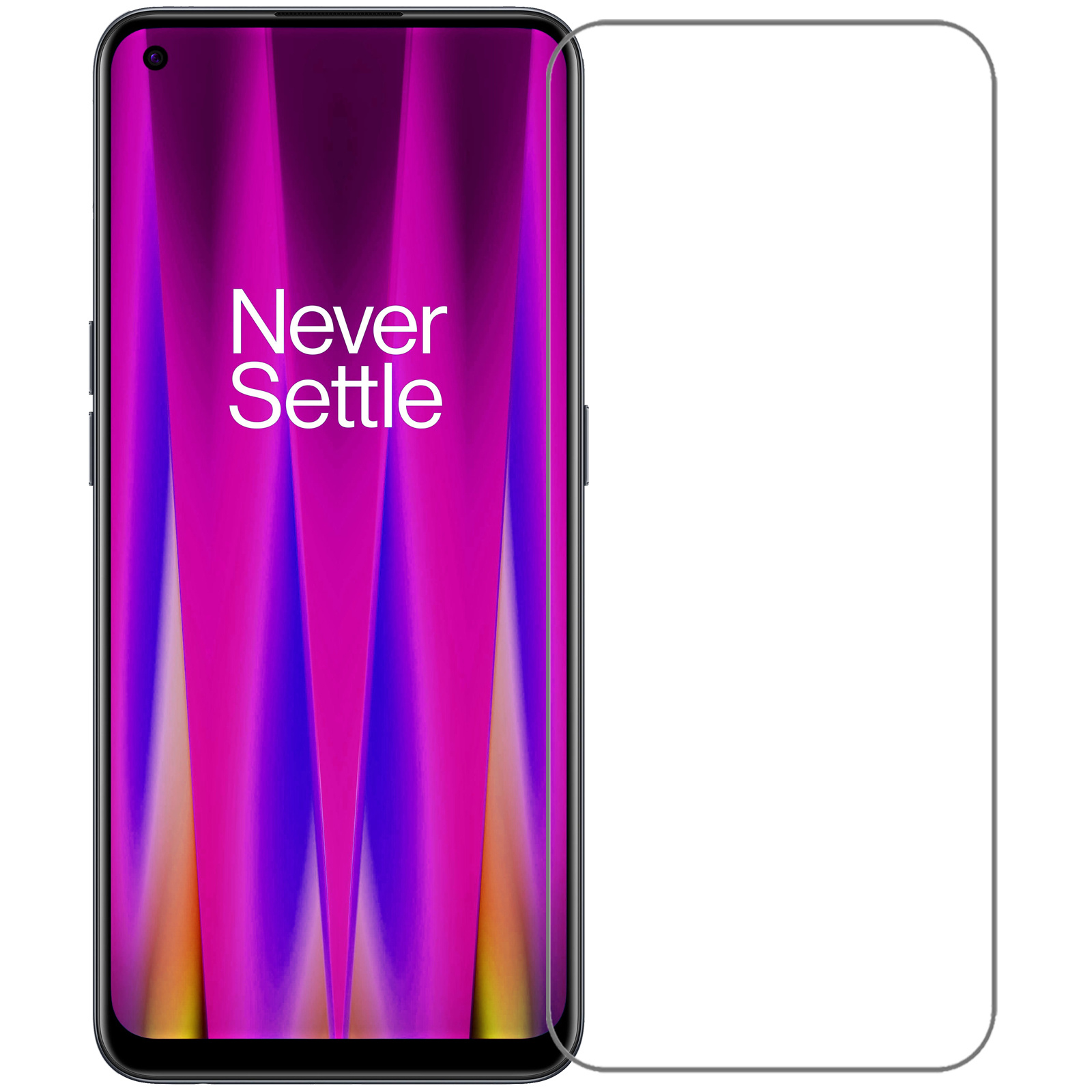 Nomfy Screenprotector Geschikt voor OnePlus Nord CE 2 Screenprotector Bescherm Glas Tempered Glass - Screenprotector Geschikt voor OnePlus Nord CE 2 Screen Protector - 3 PACK