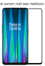 NoXx OnePlus Nord CE 2 Screenprotector Tempered Glass Full Cover Gehard Glas Beschermglas