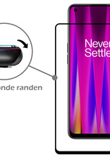 Nomfy Screenprotector Geschikt voor OnePlus Nord CE 2 Screenprotector Bescherm Glas - Screenprotector Geschikt voor OnePlus Nord CE 2 Screen Protector Tempered Glass Full Screen Full Cover