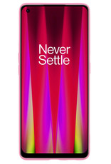 BASEY. Hoes Geschikt voor OnePlus Nord CE 2 Hoesje Siliconen Back Cover Case - Hoesje Geschikt voor OnePlus Nord CE 2 Hoes Cover Hoesje - Lichtroze