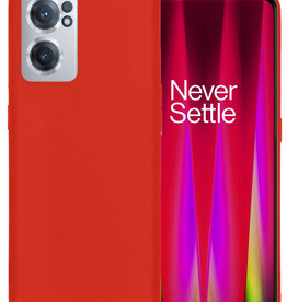 BASEY. BASEY. OnePlus Nord CE 2 Hoesje Siliconen - Rood