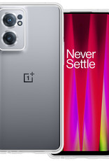 BASEY. Hoes Geschikt voor OnePlus Nord CE 2 Hoesje Siliconen Back Cover Case - Hoesje Geschikt voor OnePlus Nord CE 2 Hoes Cover Hoesje - Transparant