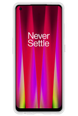 BASEY. Hoes Geschikt voor OnePlus Nord CE 2 Hoesje Siliconen Back Cover Case - Hoesje Geschikt voor OnePlus Nord CE 2 Hoes Cover Hoesje - Transparant