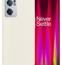 BASEY. BASEY. OnePlus Nord CE 2 Hoesje Siliconen - Wit