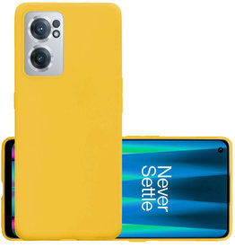 NoXx NoXx OnePlus Nord CE 2 Hoesje Siliconen - Geel