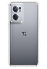 NoXx Hoes Geschikt voor OnePlus Nord CE 2 Hoesje Cover Siliconen Back Case Hoes - Transparant