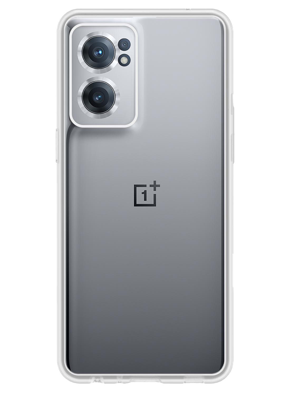 NoXx Hoes Geschikt voor OnePlus Nord CE 2 Hoesje Cover Siliconen Back Case Hoes - Transparant