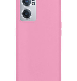 Nomfy Nomfy OnePlus Nord CE 2 Hoesje Siliconen - Lichtroze