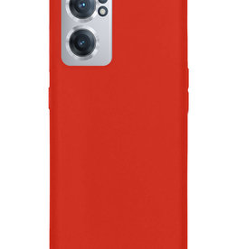 Nomfy Nomfy OnePlus Nord CE 2 Hoesje Siliconen - Rood