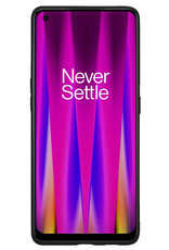 Nomfy Hoesje Geschikt voor OnePlus Nord CE 2 Hoesje Siliconen Cover Case - Hoes Geschikt voor OnePlus Nord CE 2 Hoes Back Case - Zwart