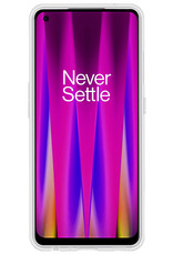 Nomfy Hoesje Geschikt voor OnePlus Nord CE 2 Hoesje Siliconen Cover Case - Hoes Geschikt voor OnePlus Nord CE 2 Hoes Back Case - 2-PACK - Transparant