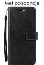 NoXx OnePlus Nord CE 2 Hoesje Book Case Hoes Flip Cover Bookcase - Zwart