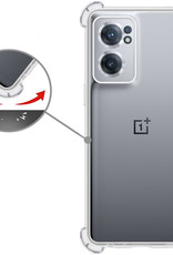 Nomfy Hoesje Geschikt voor OnePlus Nord CE 2 Hoesje Shock Proof Cover Case Shockproof Met Screenprotector - Hoes Geschikt voor OnePlus Nord CE 2 Hoes Siliconen Back Case - Transparant