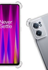Nomfy Hoesje Geschikt voor OnePlus Nord CE 2 Hoesje Shock Proof Cover Case Shockproof Met 2x Screenprotector - Hoes Geschikt voor OnePlus Nord CE 2 Hoes Siliconen Back Case - Transparant