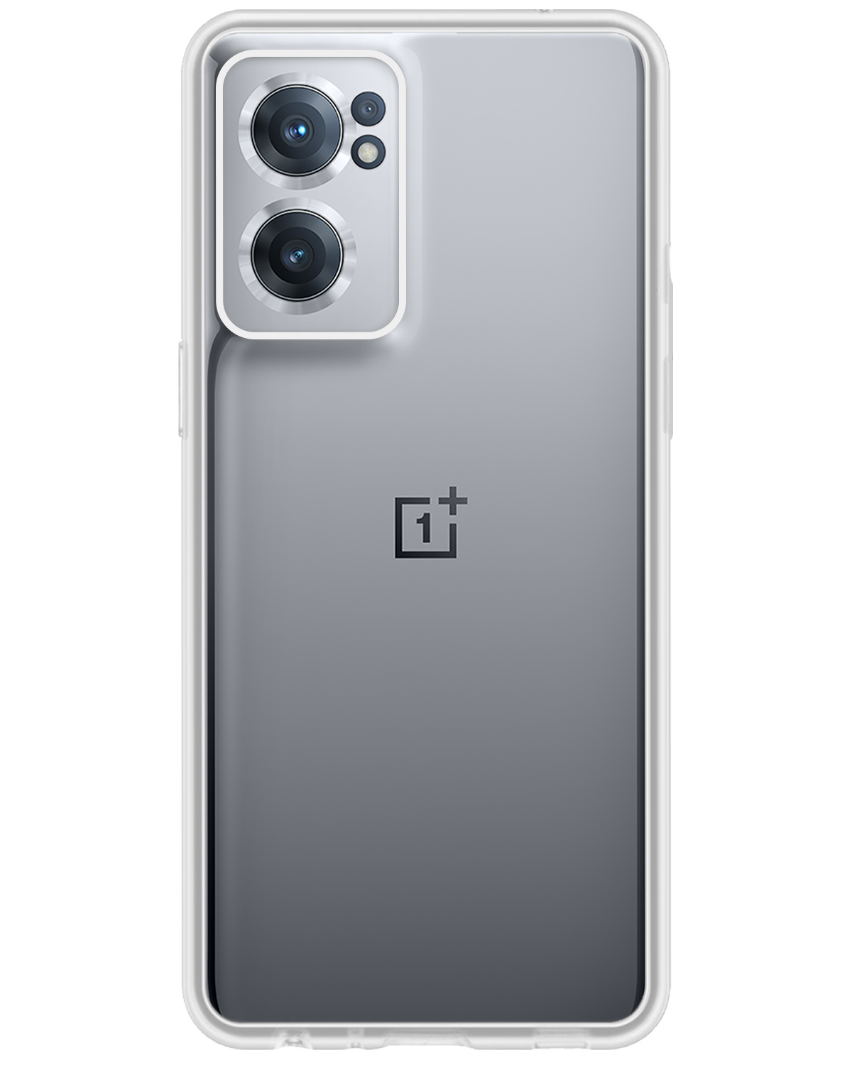 BASEY. Hoes Geschikt voor OnePlus Nord CE 2 Hoesje Siliconen Back Cover Case Met 2x Screenprotector - Hoesje Geschikt voor OnePlus Nord CE 2 Hoes Cover Hoesje - Transparant