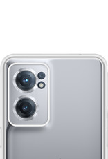 NoXx Hoes Geschikt voor OnePlus Nord CE 2 Hoesje Cover Siliconen Back Case Hoes Met Screenprotector - Transparant