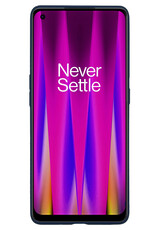 Nomfy Hoesje Geschikt voor OnePlus Nord CE 2 Hoesje Siliconen Cover Case Met Screenprotector - Hoes Geschikt voor OnePlus Nord CE 2 Hoes Back Case - Donkerblauw