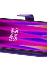 Nomfy Hoesje Geschikt voor OnePlus Nord CE 2 Hoes Bookcase Flipcase Book Cover Met 2x Screenprotector - Hoes Geschikt voor OnePlus Nord CE 2 Hoesje Book Case - Paars