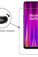 Nomfy Hoesje Geschikt voor OnePlus Nord CE 2 Hoesje Siliconen Cover Case Met Screenprotector - Hoes Geschikt voor OnePlus Nord CE 2 Hoes Back Case - Transparant