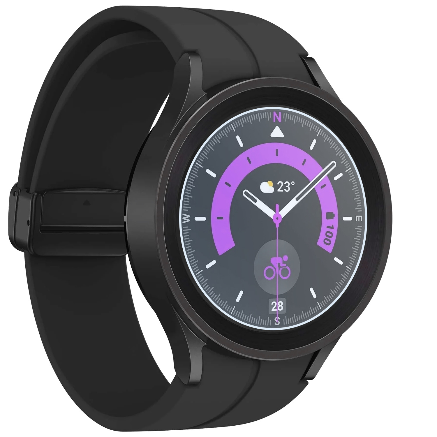 Nomfy Screenprotector Geschikt voor Samsung Watch 5 Pro 45 mm Screenprotector Bescherm Glas - Screen Protector Geschikt voor Samsung Galaxy Watch 5 Pro (45 mm) Screenprotector Tempered Glass