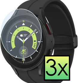 NoXx NoXx Samsung Galaxy Watch5 Pro 45 mm Screenprotector - 3 PACK