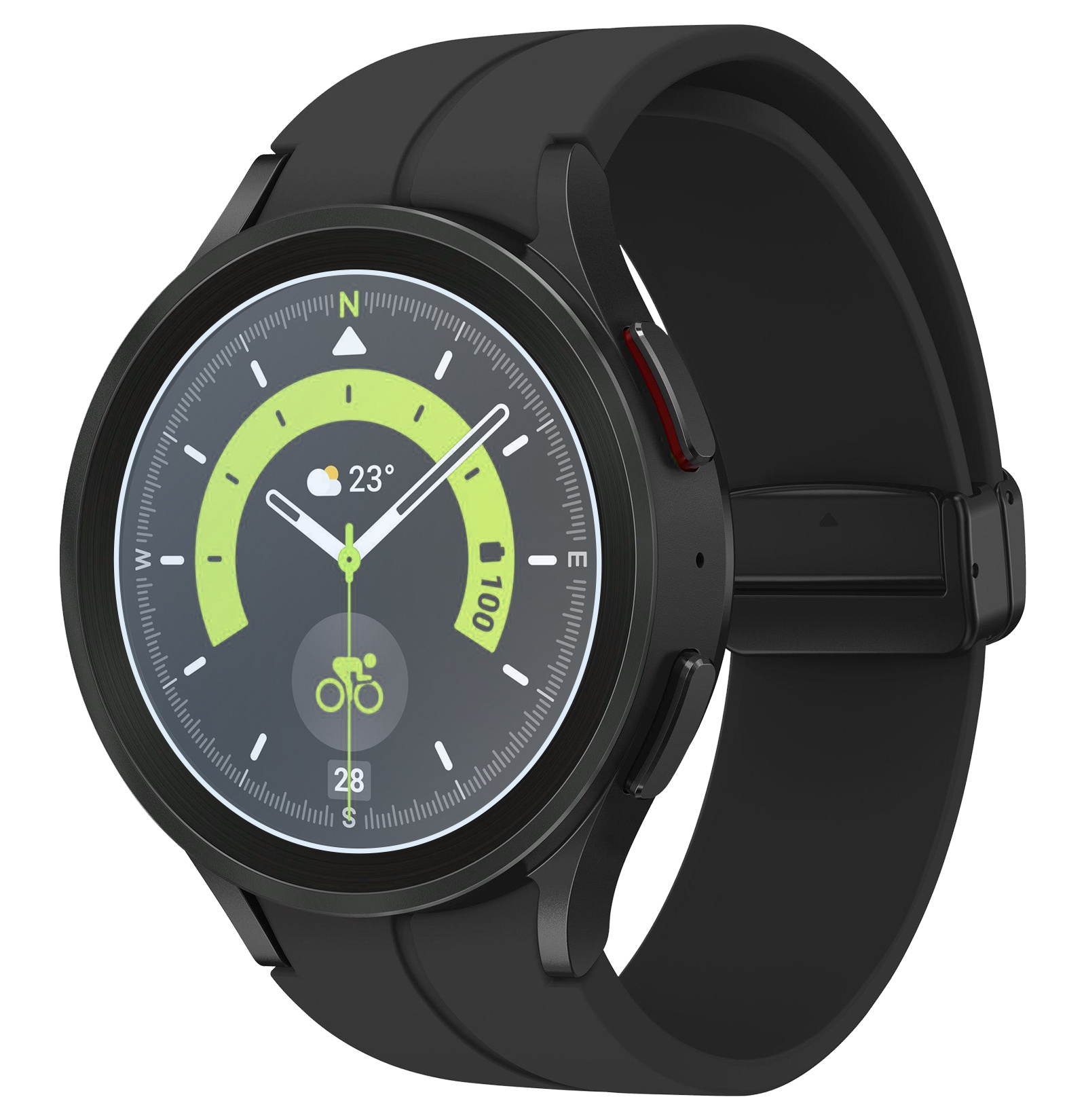 NoXx Screenprotector Geschikt voor Samsung Watch 5 Pro 45 mm Screenprotector Tempered Glass Gehard Glas