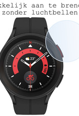 Samsung Galaxy Watch5 Pro 45 mm Screenprotector Tempered Glass Beschermglas - Samsung Galaxy Watch5 Pro 45 mm Screen Protector