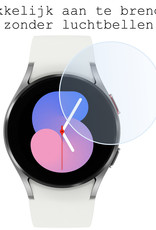 BASEY. Screenprotector Geschikt voor Samsung Watch 5 40 mm Screenprotector Tempered Glass Beschermglas - Screenprotector Geschikt voor Samsung Galaxy Watch 5 (40 mm) Screen Protector - 2 Stuks