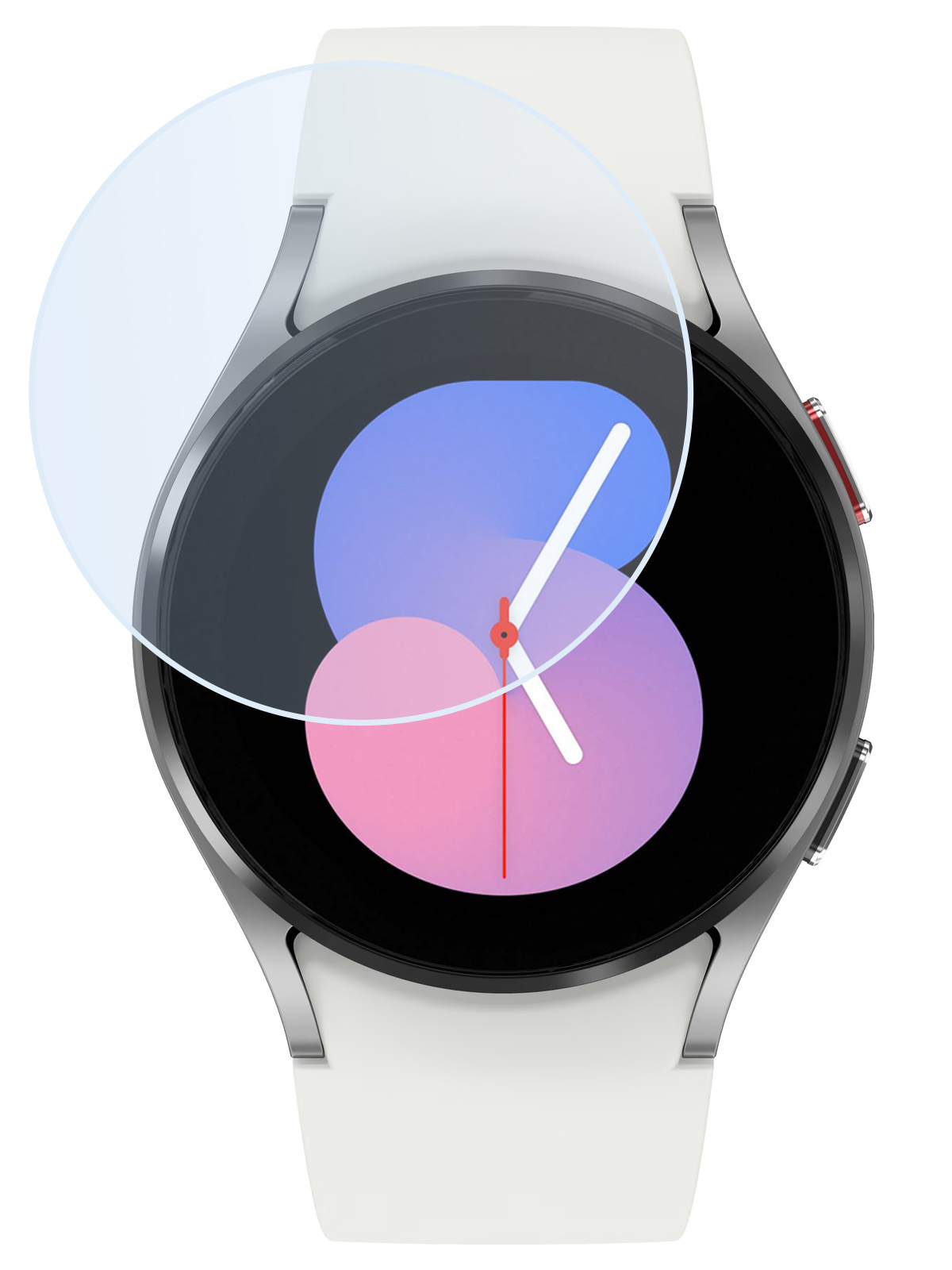 BASEY. Screenprotector Geschikt voor Samsung Watch 5 40 mm Screenprotector Tempered Glass Beschermglas - Screenprotector Geschikt voor Samsung Galaxy Watch 5 (40 mm) Screen Protector