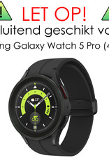 NoXx Screenprotector Geschikt voor Samsung Watch 5 Pro 45 mm Screenprotector Tempered Glass Gehard Glas - 2x