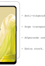 BASEY. Screenprotector Geschikt voor OPPO Reno 7 Screenprotector Tempered Glass - Screenprotector Geschikt voor OPPO Reno 7 Beschermglas Screen Protector Glas - 3 Stuks