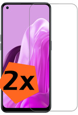 Nomfy Screenprotector Geschikt voor OPPO Reno 7 Screenprotector Bescherm Glas Tempered Glass - Screenprotector Geschikt voor OPPO Reno 7 Screen Protector - 2 PACK