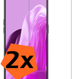 Nomfy Nomfy Oppo Reno7 Screenprotector Glas - 2 PACK