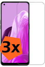 Nomfy Screenprotector Geschikt voor OPPO Reno 7 Screenprotector Bescherm Glas Tempered Glass - Screenprotector Geschikt voor OPPO Reno 7 Screen Protector - 3 PACK