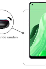 Nomfy Screenprotector Geschikt voor OPPO Reno 8 Lite Screenprotector Bescherm Glas Tempered Glass - Screenprotector Geschikt voor OPPO Reno 8 Lite Screen Protector - 2 PACK