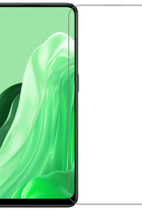 Nomfy Screenprotector Geschikt voor OPPO Reno 8 Lite Screenprotector Bescherm Glas Tempered Glass - Screenprotector Geschikt voor OPPO Reno 8 Lite Screen Protector - 2 PACK