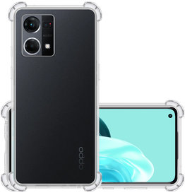 NoXx NoXx Oppo Reno7 Hoesje Shockproof - Transparant