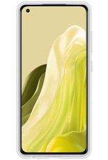 BASEY. Hoes Geschikt voor OPPO Reno 7 Hoesje Siliconen Back Cover Case - Hoesje Geschikt voor OPPO Reno 7 Hoes Cover Hoesje - Transparant