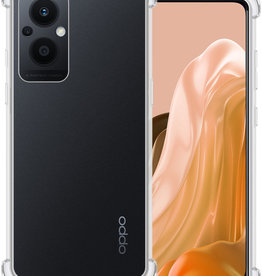 BASEY. Oppo Reno8 Lite Hoesje Shockproof - Transparant